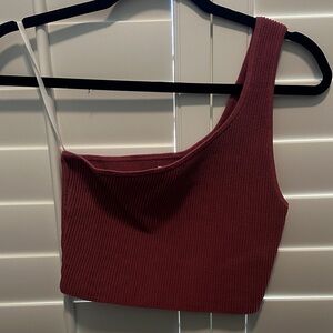 Aritzia Ribbed Crop
